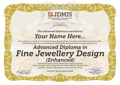 Advanced Fine Jewellery Design Diploma